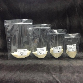 20 Túi zip mẫu trong suốt