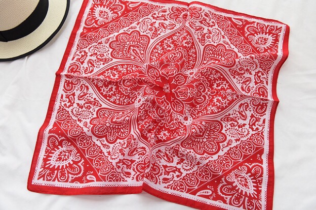 Khăn bandana cotton size 58x58cm