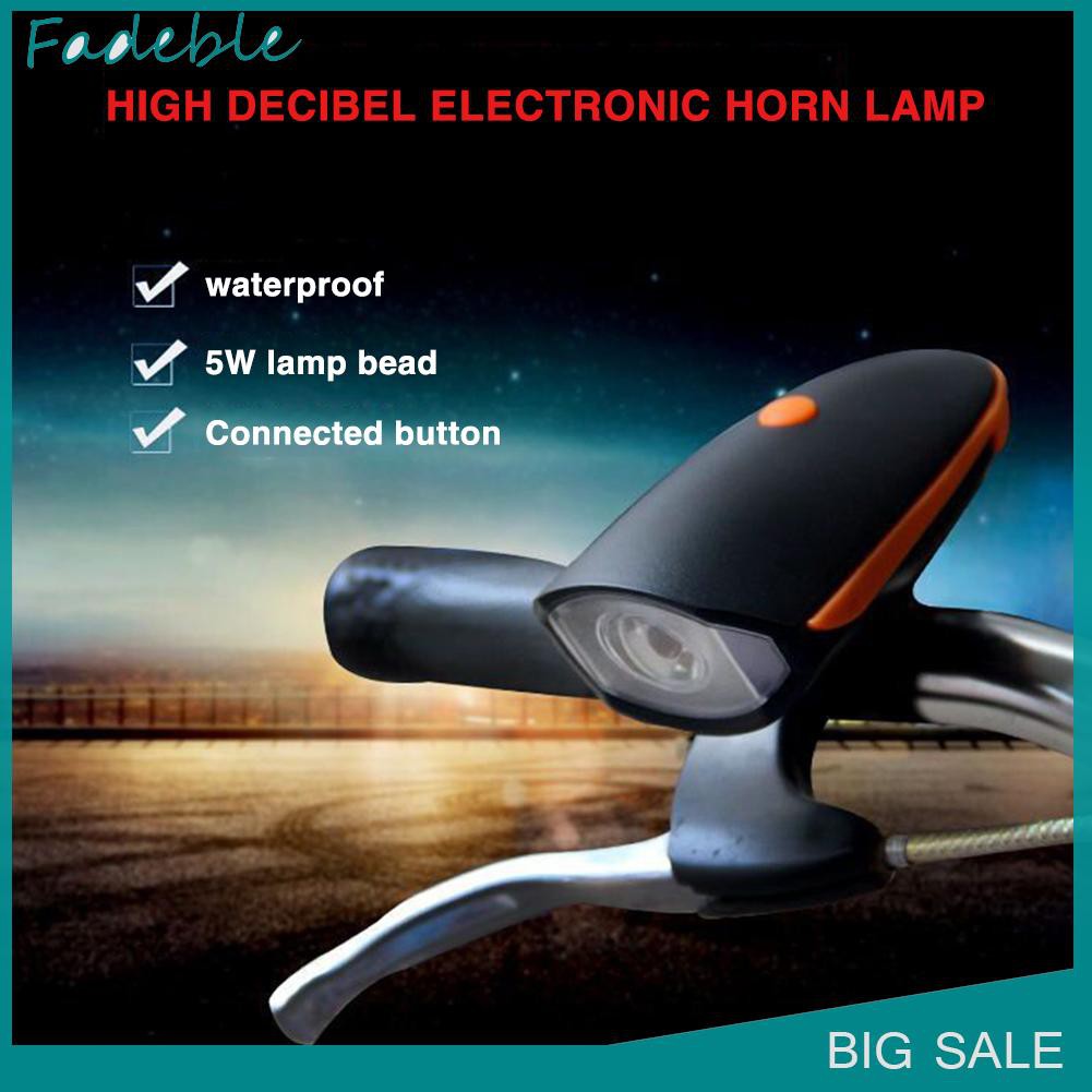 Bike Headlight MTB Bicycle Waterproof 3 Modes XPG LED Horn Front Flashlight
