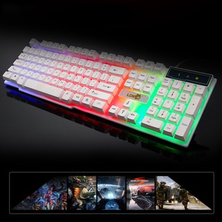 Bàn phím chơi game có đèn LED cá tính