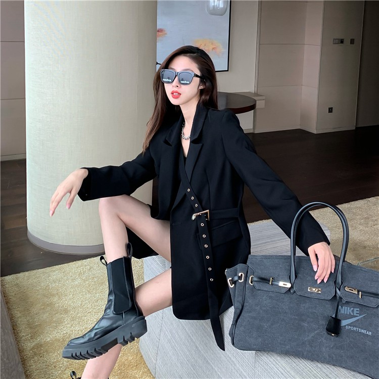 Áo vest nữ phong cách hàn quốc có dây chéo cổ - Halo Evy