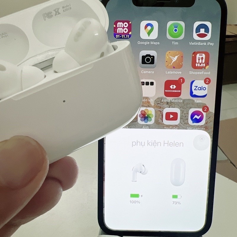 Tai nghe ap pro xuyên âm chống ồn đổi tên định vị pin 5h kết nối mọi dòng máy