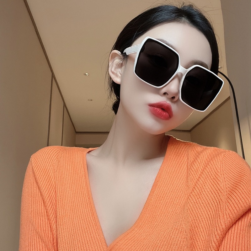 Kính Mát Gọng Vuông Oversize Thời Trang Hàn Quốc