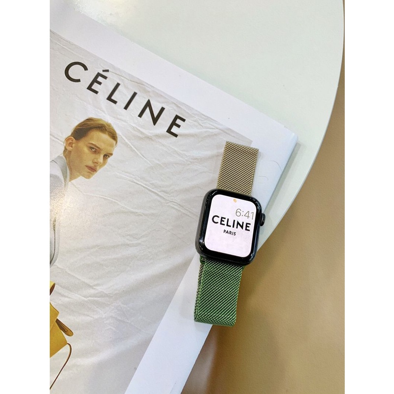 Dây Đeo Màu Gradient Cho Đồng Hồ Thông Minh 8 Ultra 7 6 SE 1 2 3 4 5 49mm 41mm 45 38mm 42 4440