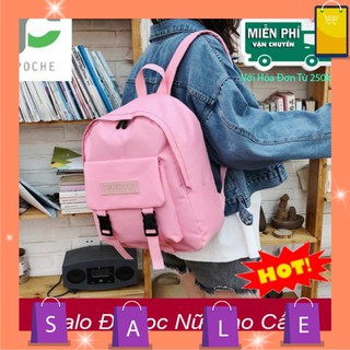 Balo vải 2 dải siêu cute thời trang Hàn Quốc,Ba lo đi học Nữ Hot