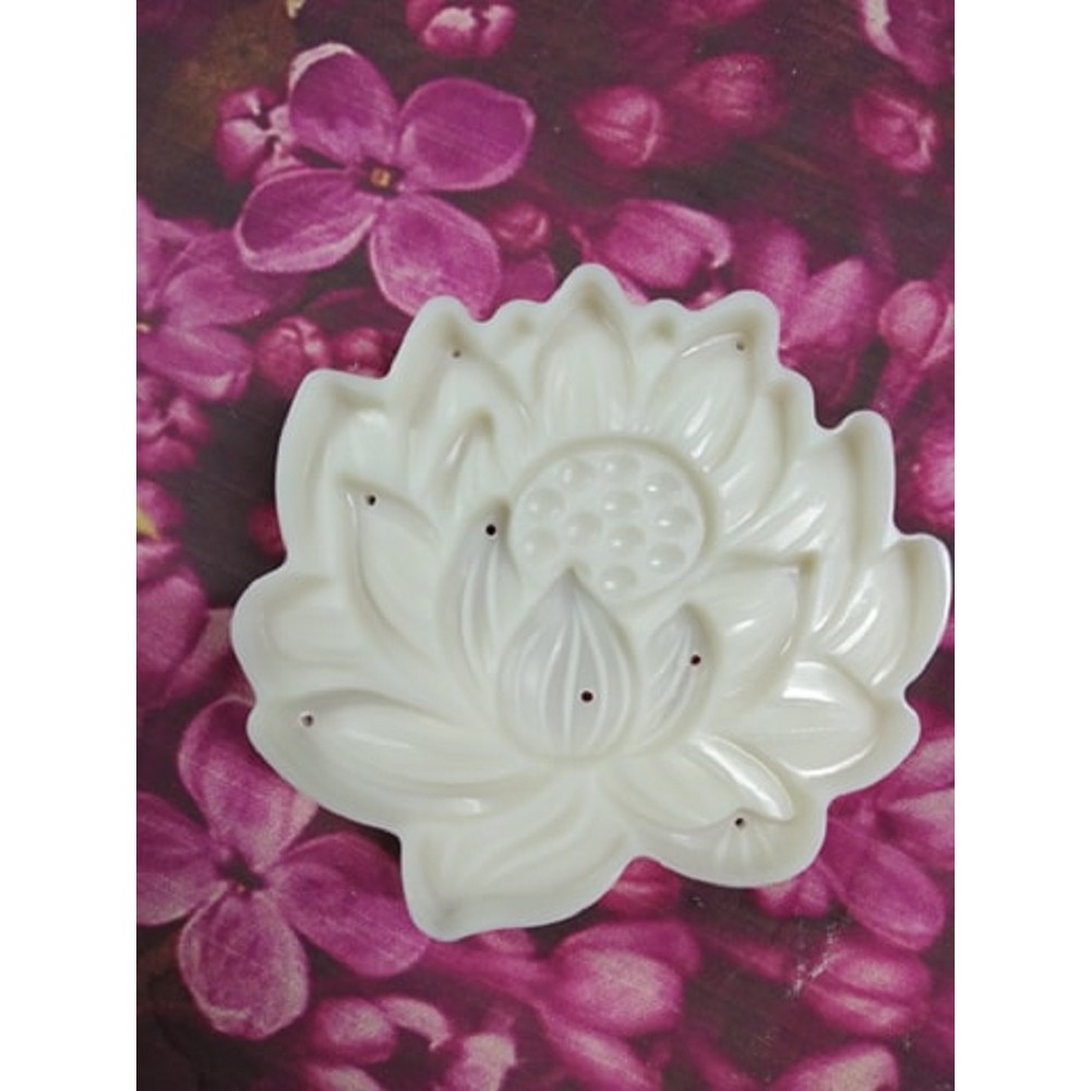 KHUÔN BÁNH TRUNG THU LÒ XO 150 GRAM HÌNH HOA SEN