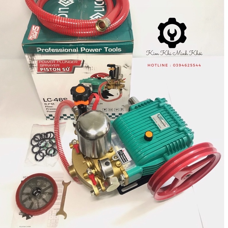 [Piston sứ] Đầu máy rửa xe ty sứ cao áp 2HP LICK |Đầu xịt rửa xe công nghiệp| Đầu rửa áp lực ty sứ (Chính hãng)