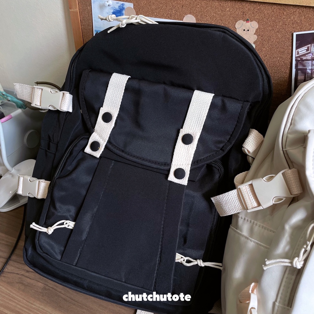 BL156-159/Balo Ulzzang Hàn Quốc Nam Nữ Chống Nước, Balo Thời Trang Đi Học
