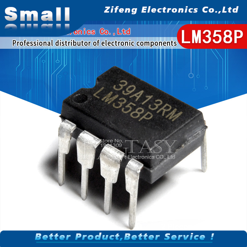 20PCS UA741 LM324 LM393 LM339 NE555 LM358 DIP LM358P LM358N LM324N LM339N LM393N LM393P NE555P UA741CN DIP-8 Amplifier Circuit