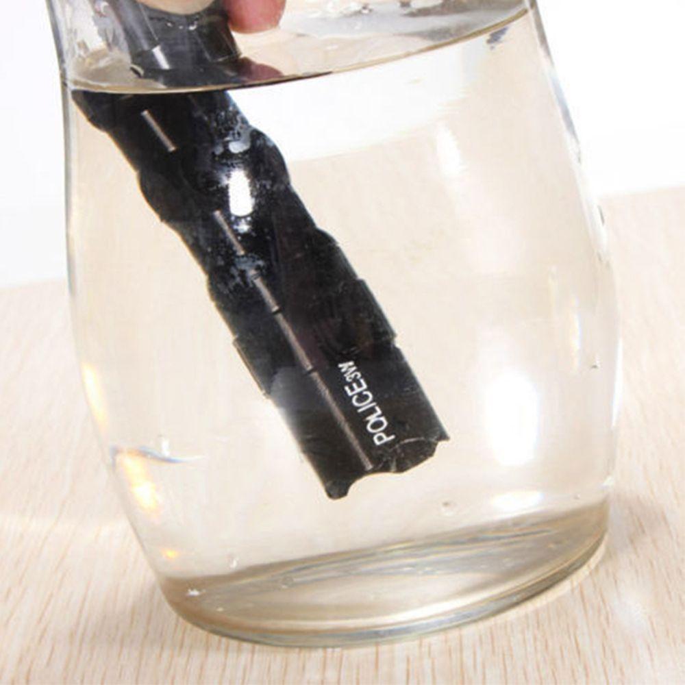 Đèn Pin LED Mini Chống Thấm Nước Màu Đen Cảnh Sát / Leo Núi Tiện Dụng