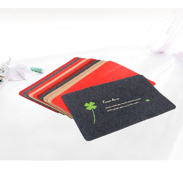 Thảm nỉ lau chân siêu thấm chống trơn trượt cao cấp