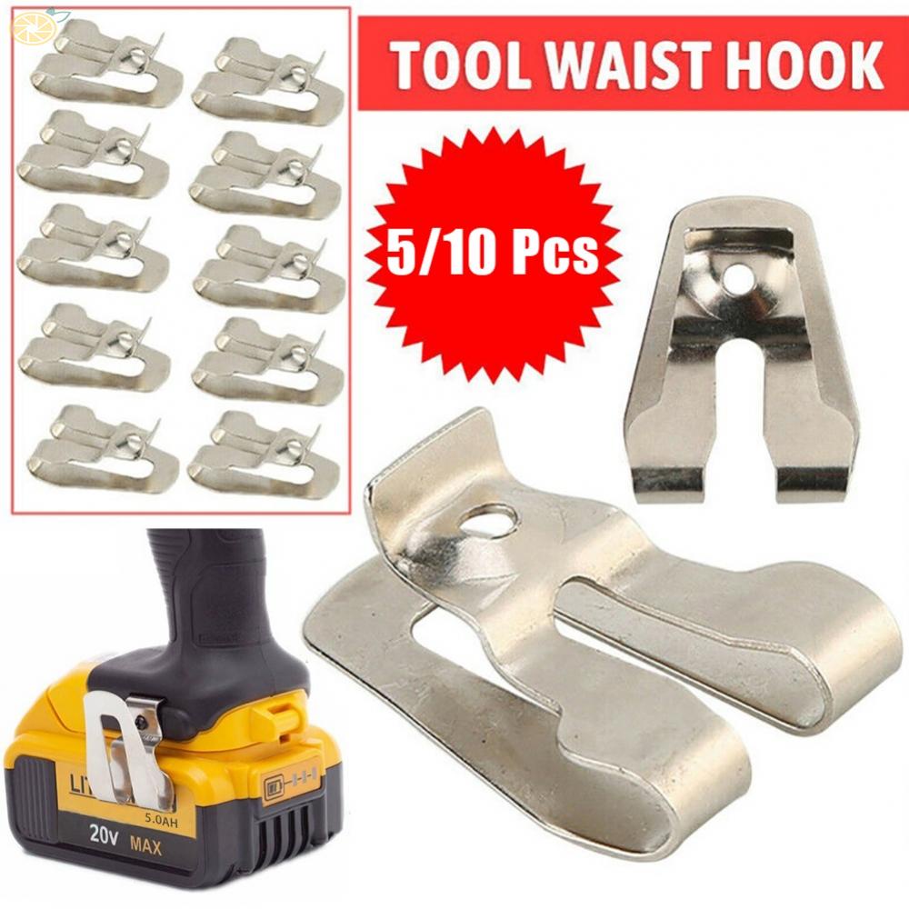 【VARSTR】5/10pcs Electric Cordless Drill Belt Hooks For-DW N086039 DCD980 DCD985 DCD780