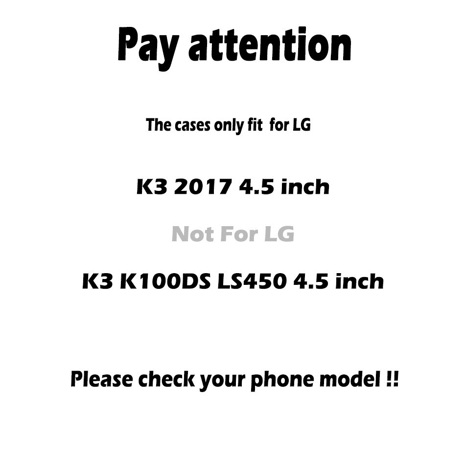 Ốp điện thoại chống trượt độc đáo cho điện thoại LG K3 2017