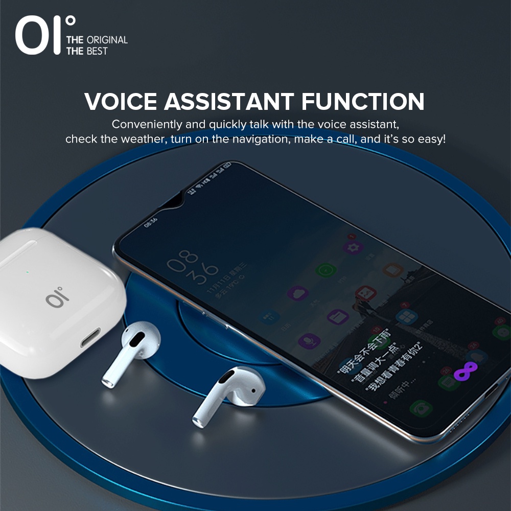 Tai nghe không dây OI Pro Four Bluetooth 5.0 âm thanh thời gian chờ 120 tiếng