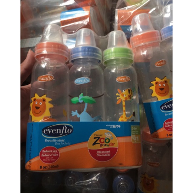 Bình sữa Evenflo 240ml
