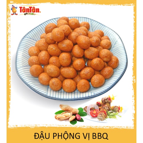 Đậu phộng Tân Tân vị tôm/ BBQ gói tiện lợi 60gr