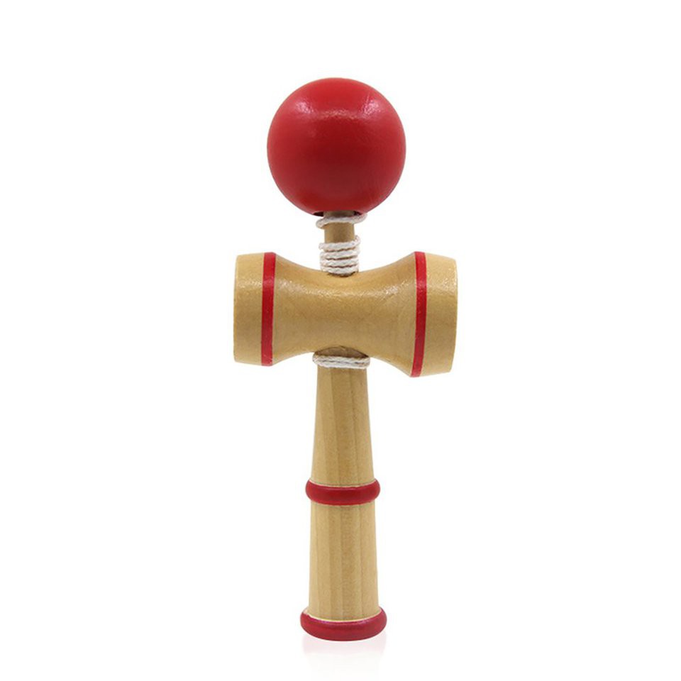 Đồ chơi búa gỗ Kendama cỡ trung bình bằng gỗ cho trẻ em và người lớn tập khả năng phối hợp