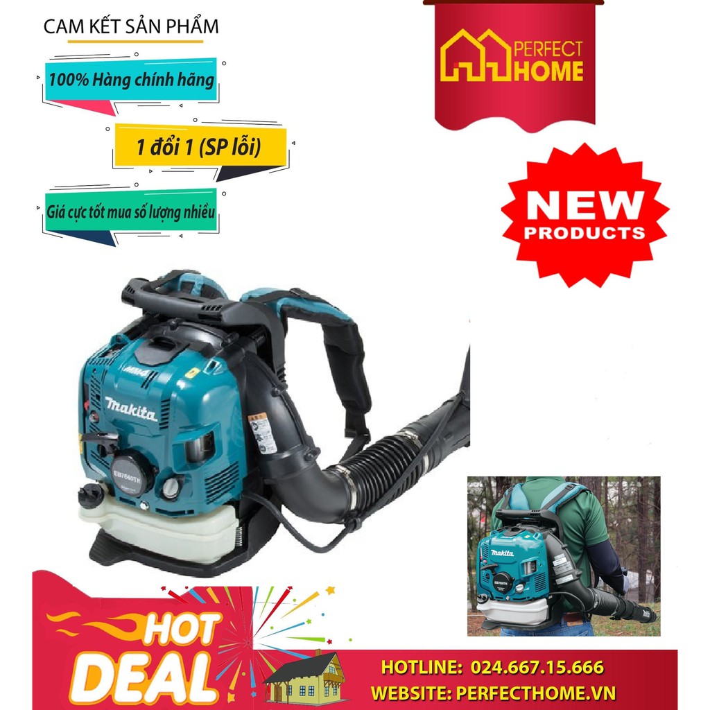 ⚡️Sale sốc⚡️ { Hàng chính_hãng}MÁY THỔI CHẠY XĂNG MAKITA EB7660TH (4 KỲ)