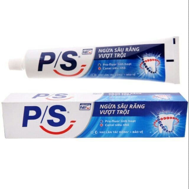 Kem Đánh Răng P/S Ngừa Sâu Răng Vượt Trội 180g