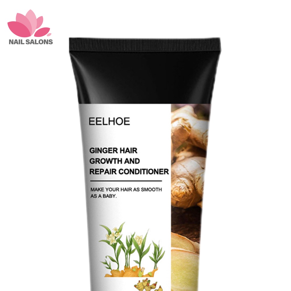 [BK] Compact Hair Building Conditioner Ginger Soften Hair Scalp Care Growth Conditioner Easy to Maintain for Salon