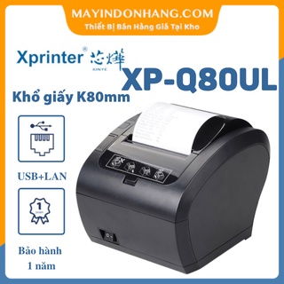 Máy In Hóa Đơn Tính Tiền Xprinter Q200 USB + LAN Giá RẺ ( Hỗ Trợ Giao Hàng Goviet )