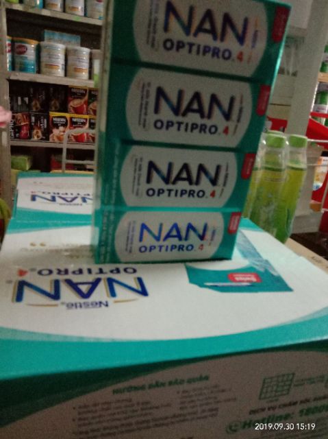 Sữa bột pha sẵn Nan Optipro giá hot chỉ 300k/ thùng