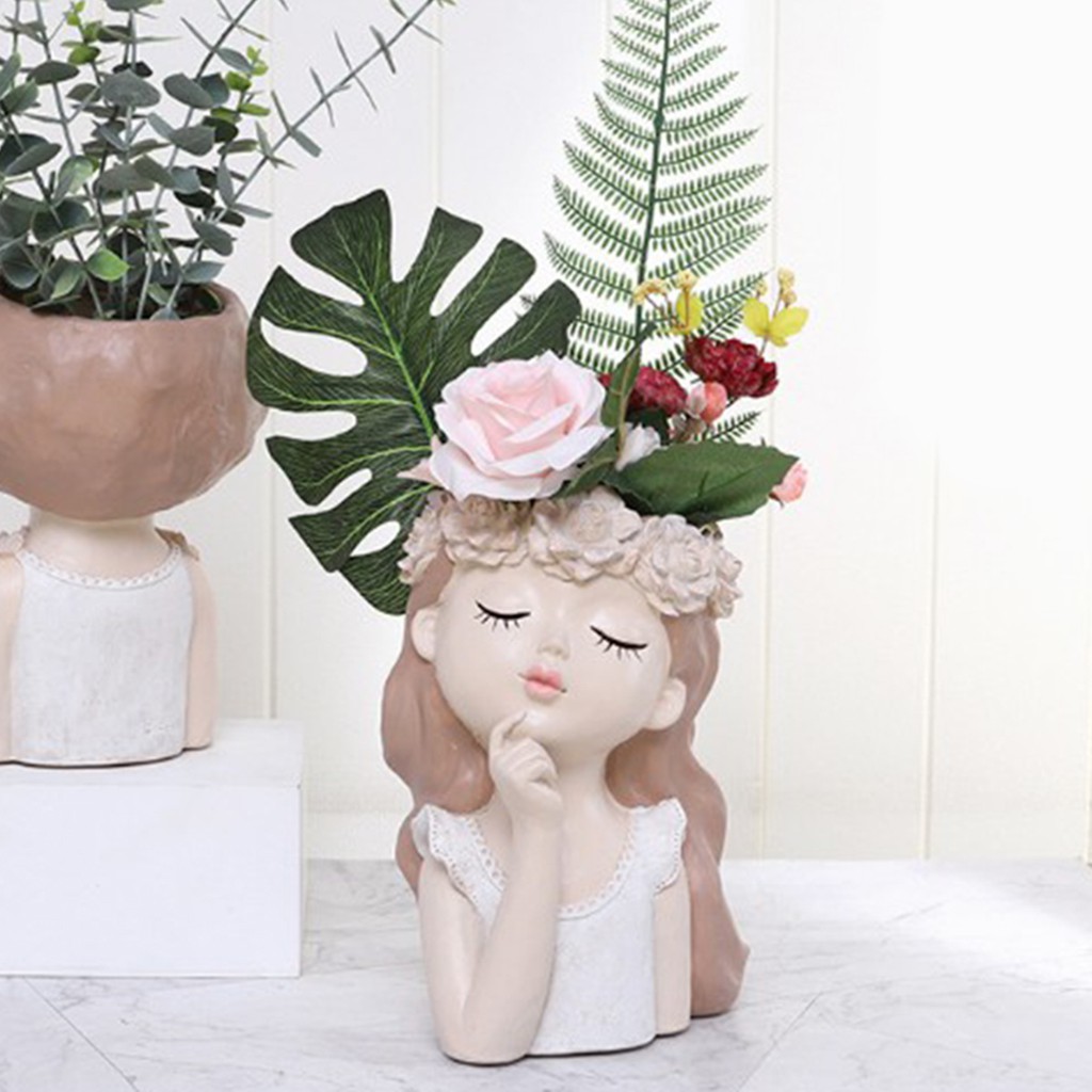 Chậu Cây Cảnh Thiết Kế Dễ Thương Dùng Trang Trí Nhà Cửa