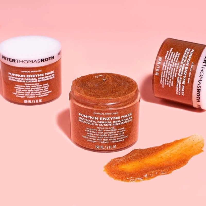 Peter Thomas Roth ✨ Mặt nạ bí đỏ làm sạch, tẩy da chết và làm sáng da Pumpkin Enzyme Mask