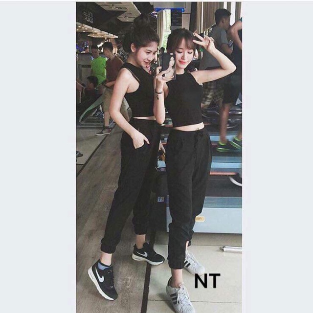 Quần thun nữ bo gấu siêu chất NTA0919