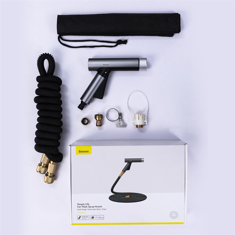 Vòi Xịt Nước Rửa Xe Áp Suất Cao Baseus 25FT-100FT