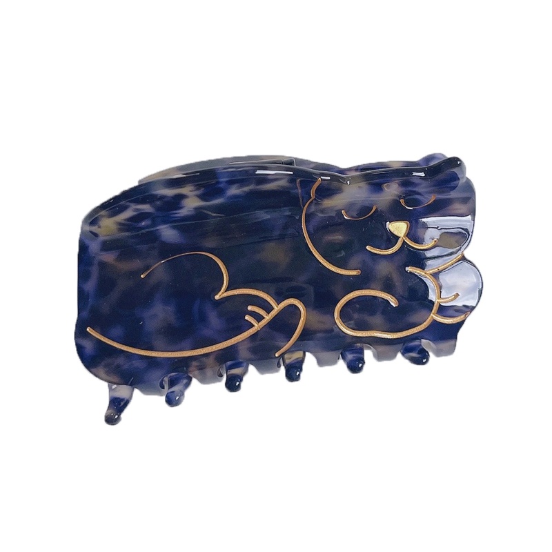 Kẹp Tóc Hình Mèo Dễ Thương Chống Trượt Tiện Dụng