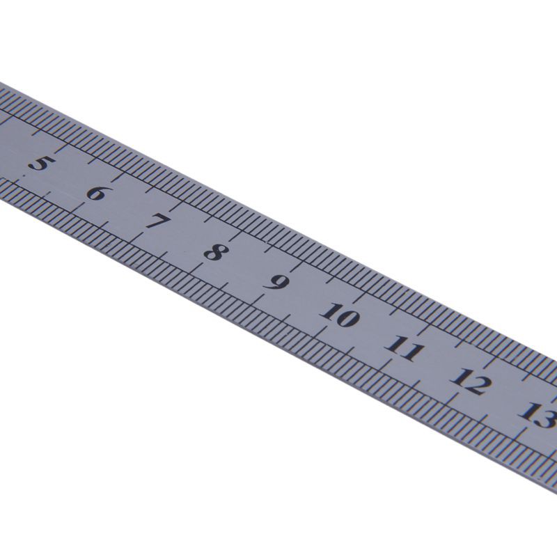 Thước thẳng đo bằng thép không gỉ 15cm 15.24 cm tiện dụng