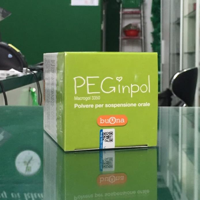 PEGinpol – Hỗ trợ, bổ sung chất xơ giúp nhuận tràng, làm mềm phân rối loạn nhu dộng ruột nhập, khẩu Ý (Hộp/ lọ)