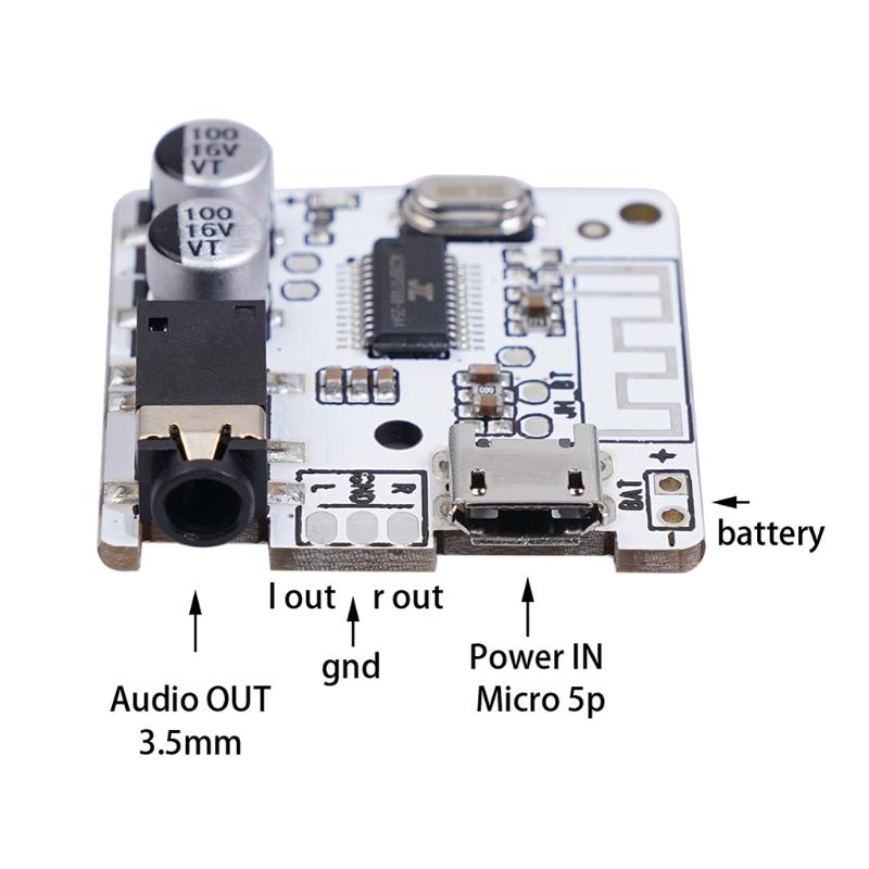 Bảng Mạch Giải Mã Âm Thanh Bluetooth 5.0 Mp3 Cho Loa Xe Hơi