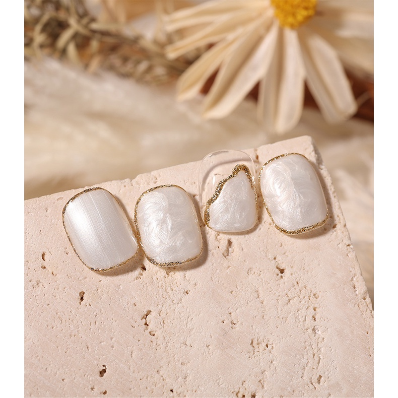 Sơn gel Vandonnie chính hãng hiệu ứng ngọc trai trắng 15ml