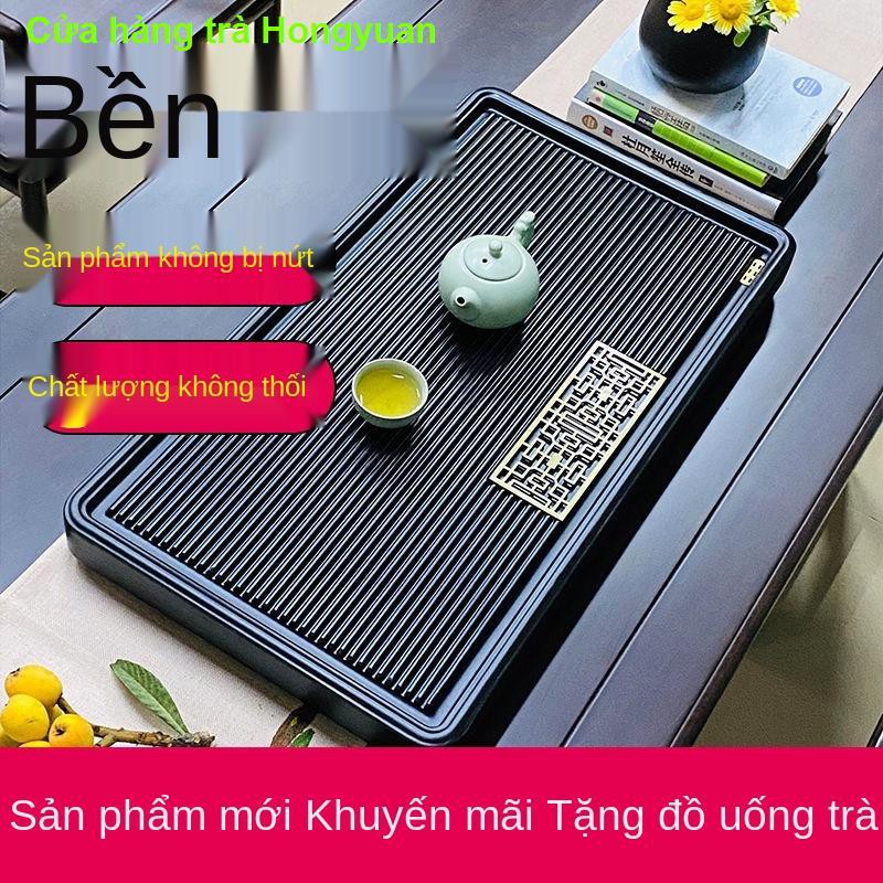 > khay trà gỗ điện nhà đơn giản bộ mun rắn kích thước hình chữ nhậtphụ kiện cha