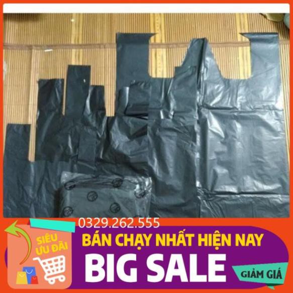 (FreeShip) (Sale) 1kg Túi bóng đen túi đựng rác, đóng hàng loại 1 cực dai đẹp đủ kích thước