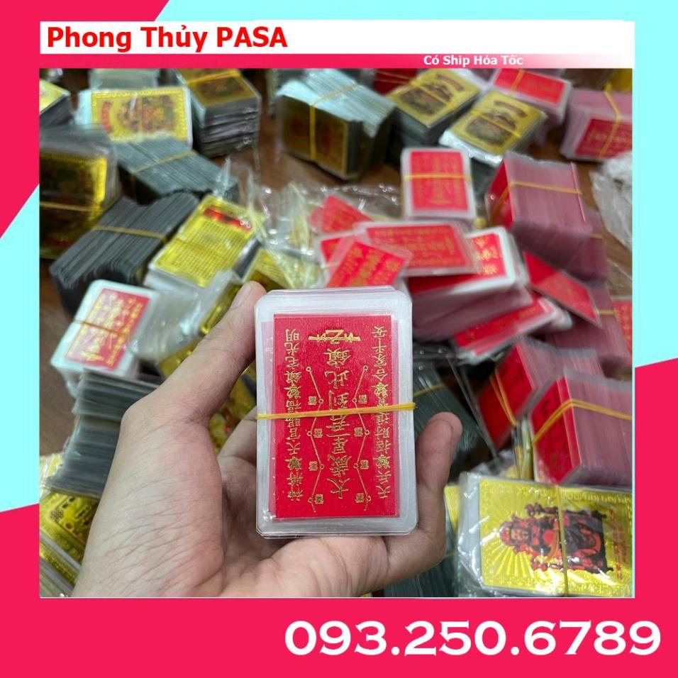 Thẻ Thái Tuế - Phù Thái Tuế Ép Plastic, Vật Phẩm Thái Tuế 7x5cm