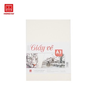 Tập 20 tờ giấy vẽ a3, giấy sần loại đẹp