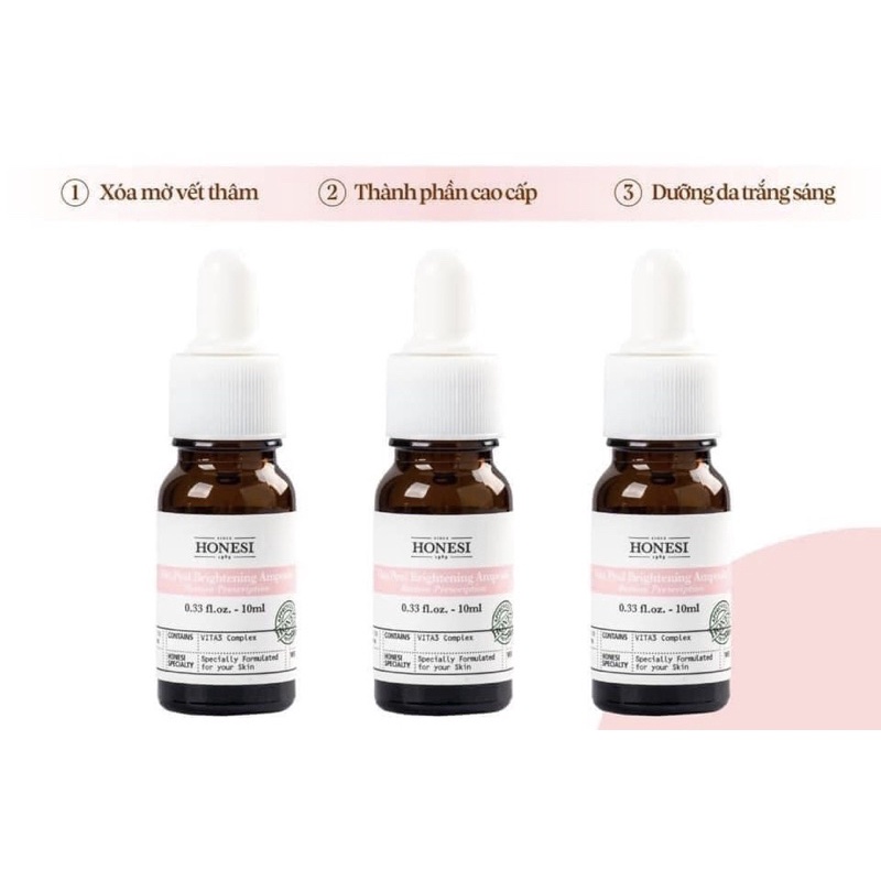 HONESI Serum chính hãng TRẮNG DA HÀN QUỐC ( Tách Set 1 Lọ )