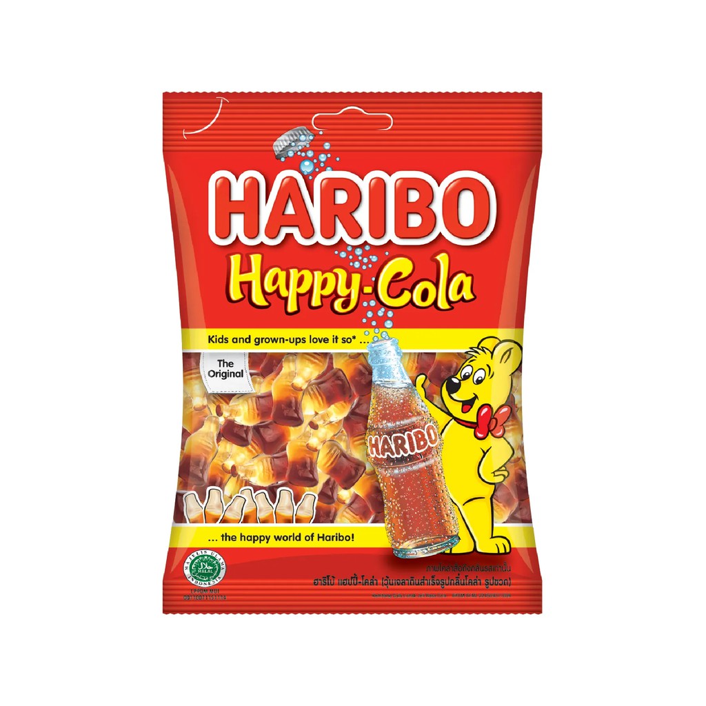 Kẹo dẻo Haribo Happy Cola 80g