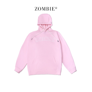 Áo hoodie zombie® social hd in pink