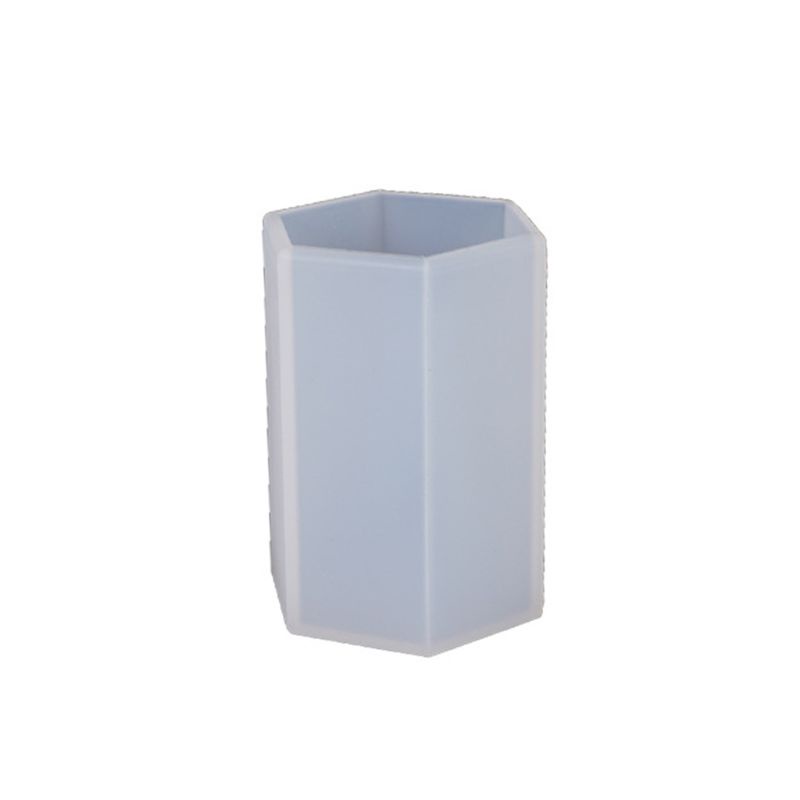 Khuôn Silicone Làm Xà Phòng Hình Lục Giác DIY