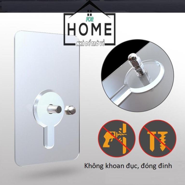 Miếng Dán Tường Ốc Vít cường lực giúp gắn giá kệ không cần khoan tường | BigBuy360 - bigbuy360.vn