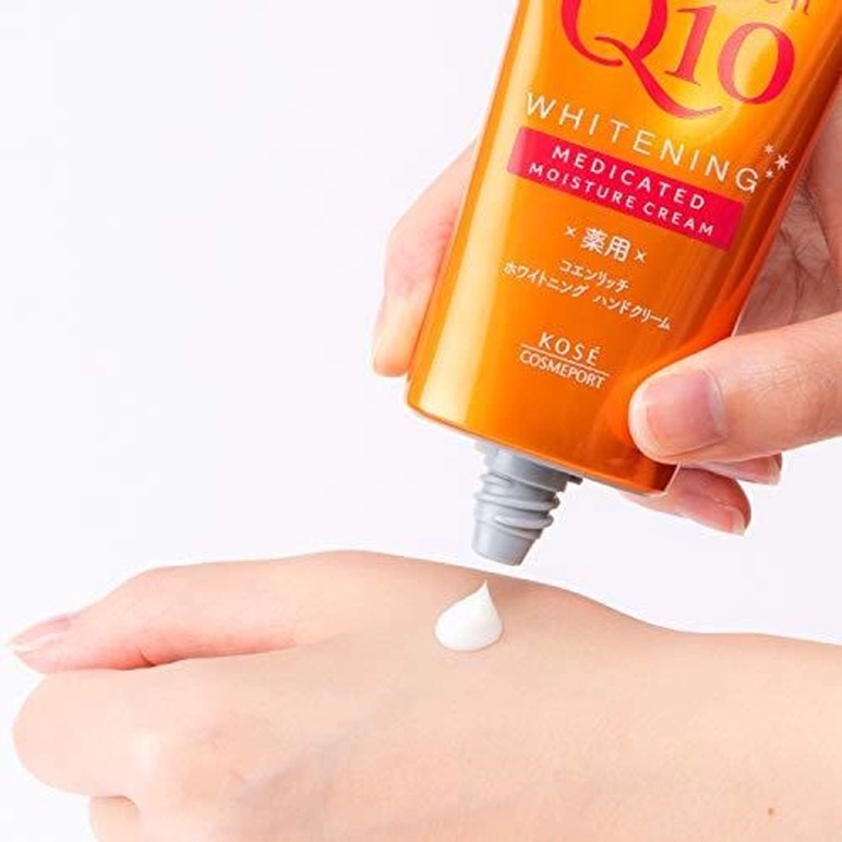 Kem dưỡng da tay Kose Coen Rich Q10 Nhật Bản giúp da tay mềm mịn dưỡng trắng cấp ẩm
