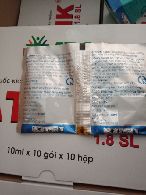 2 gói Atonik-Kích thích sinh trưởng