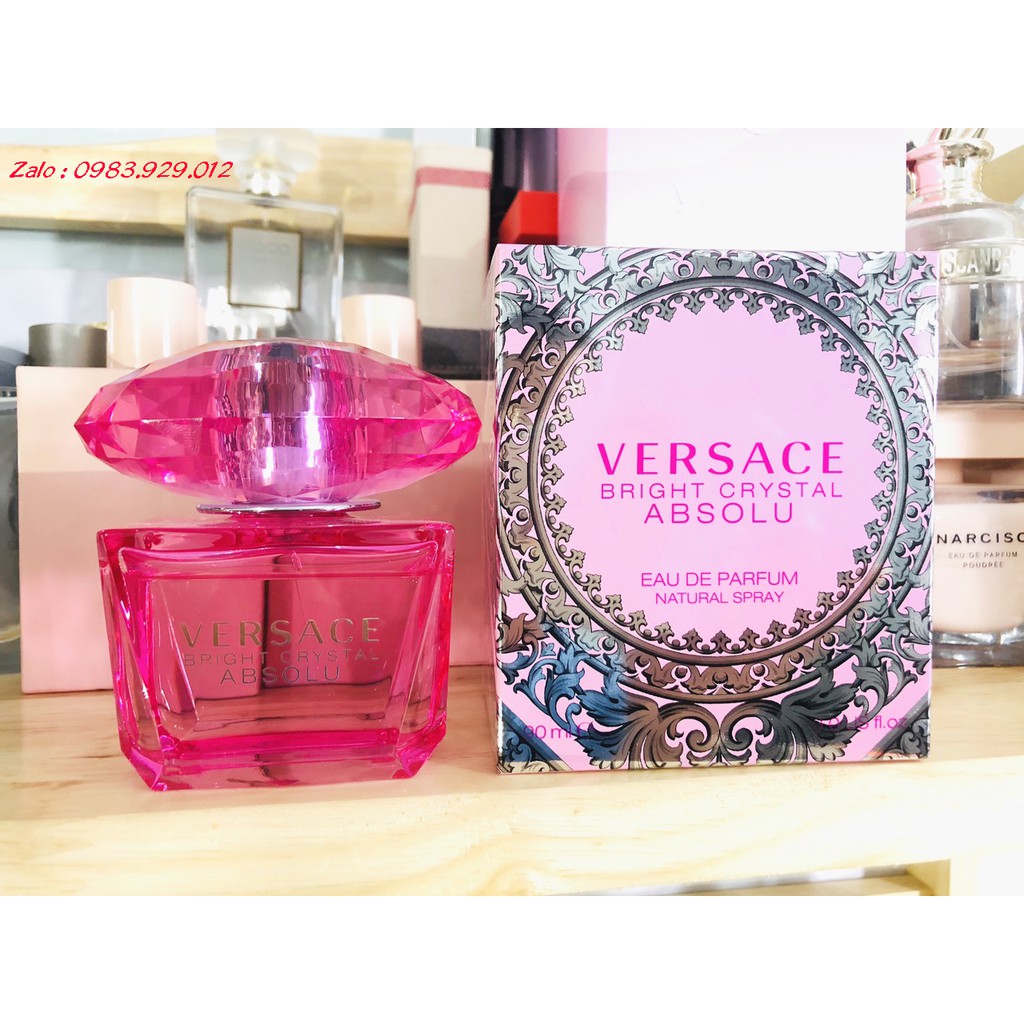 [Mẫu thử 2,5,10ml] Nước hoa Versace Bright Crystal Absolu