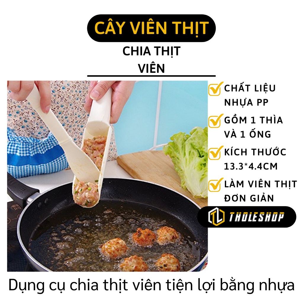 Dụng Cụ Làm Thịt Viên - Dụng Cụ Chia Thịt Bă, Cá Thát Lác, Giò Sống Tiện Lợi 6370