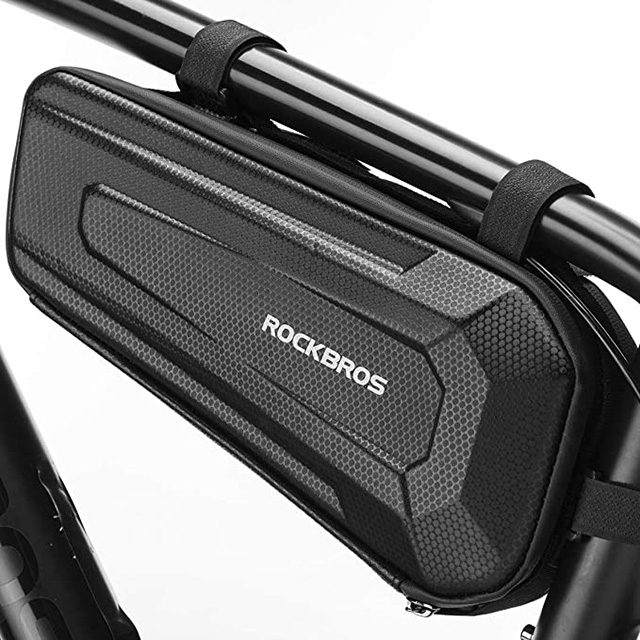 Túi Tam Giác EVA ROCKBROS Đựng Vật Dụng Chống Thấm Nước Gắn Khung Yên Xe Đạp Leo Núi