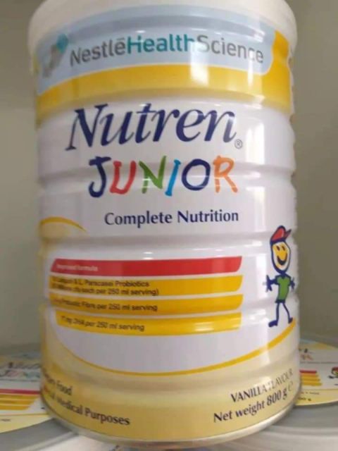 Sữa bột Nutren Jinior Thụy Sĩ 800gr